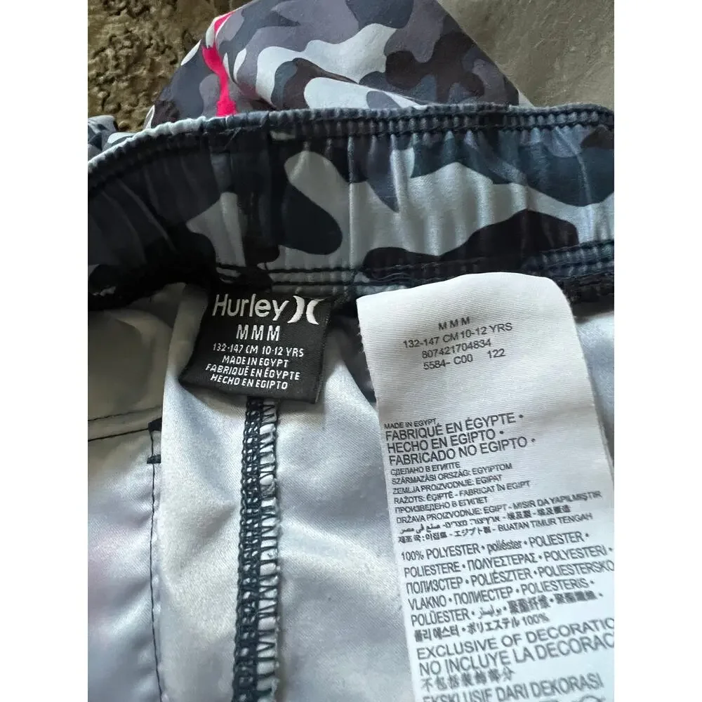 Hurley Swim Trunks Boys Size 12